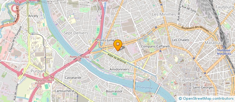 localisation de l'entreprise DC CARRELAGE à TOULOUSE