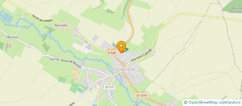localisation de l'entreprise DC CLOTURES ET SERVICES à LONDINIERES