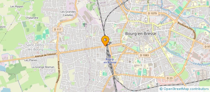 localisation de l'entreprise DC COM DIGITAL à BOURG-EN-BRESSE