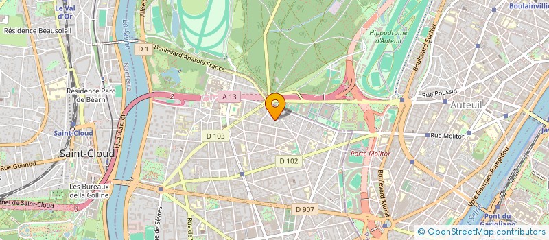 localisation de l'entreprise DC COMPANY à BOULOGNE-BILLANCOURT