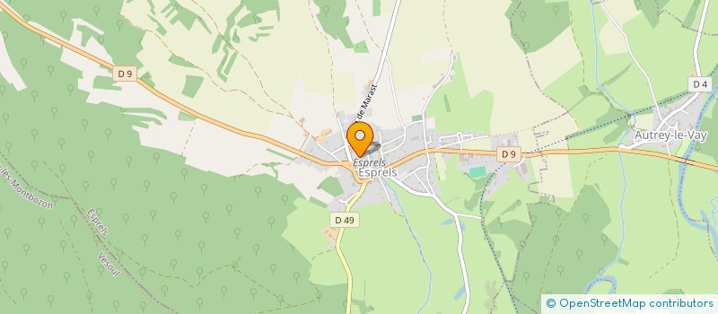 localisation de l'entreprise DC CONCEPT  ESPRELS