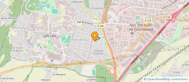 localisation de l'entreprise DC CONSEIL à LES ULIS