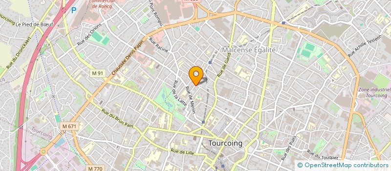 localisation de l'entreprise DC CONSTRUCT à LILLE