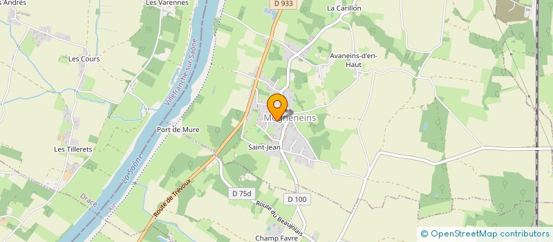 localisation de l'entreprise DC CONSULTING à MOGNENEINS