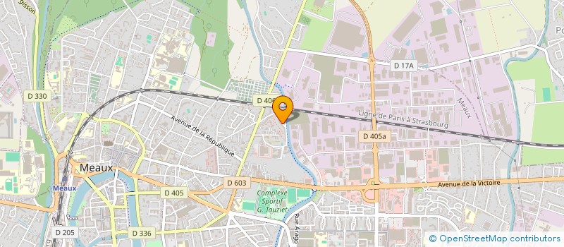 localisation de l'entreprise DC CONSULTING à MEAUX