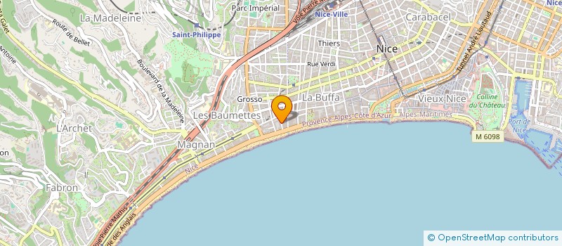 localisation de l'entreprise DC DYNAMICS à NICE