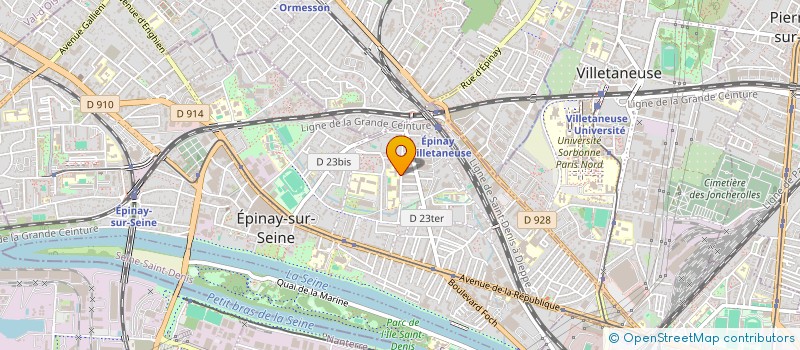 localisation de l'entreprise DC EMPIRE HOLDING à EPINAY-SUR-SEINE