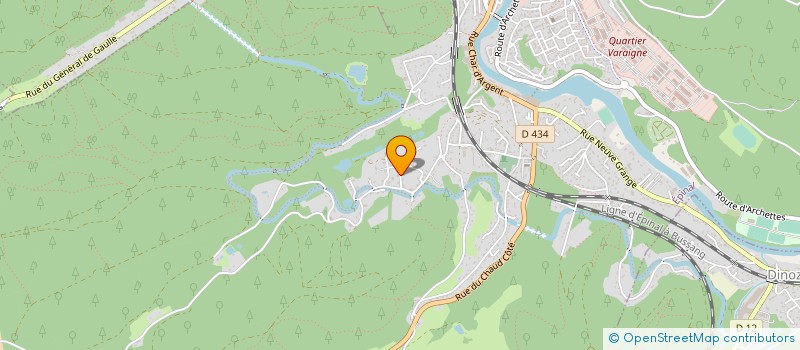 localisation de l'entreprise DC ENERGIES  EPINAL