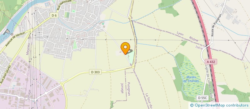 localisation de l'entreprise DC EQUITATION  JONAGE