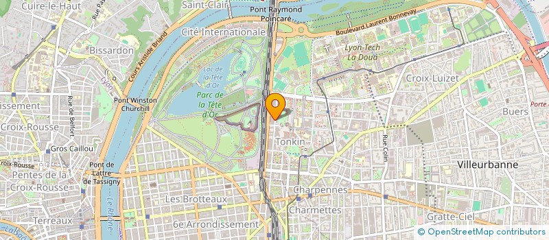 localisation de l'entreprise DC EXPERTISE ET CONSEIL  DARDILLY