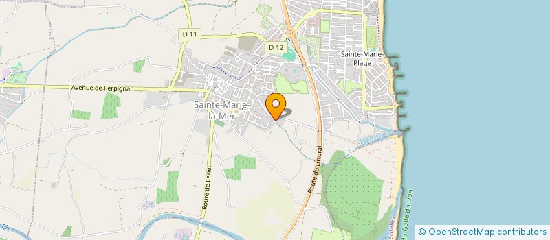 localisation de l'entreprise DC&GB  SAINTE-MARIE-LA-MER