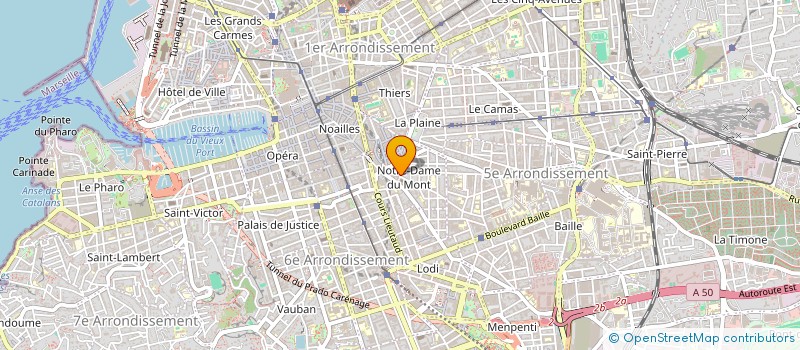 localisation de l'entreprise DC GRAND GROUPE à MARSEILLE