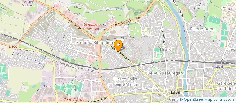 localisation de l'entreprise DC GROUP HOLDING LIMITED à LAVAL