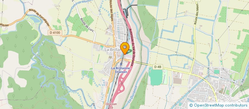 localisation de l'entreprise DC HOLDING  PEYRUIS