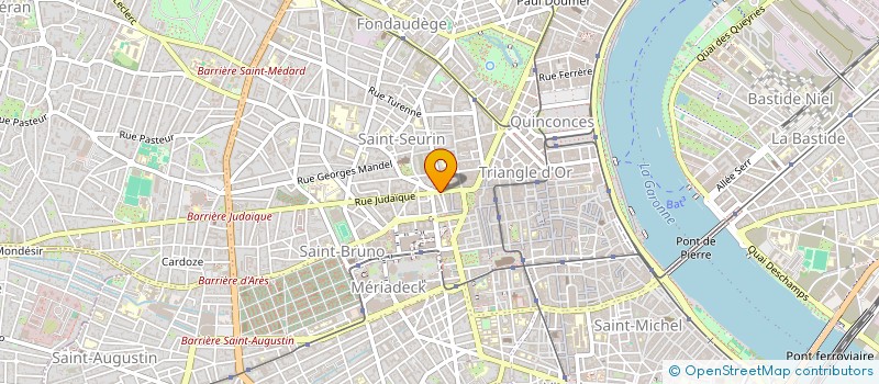 localisation de l'entreprise DC IMMO  BORDEAUX