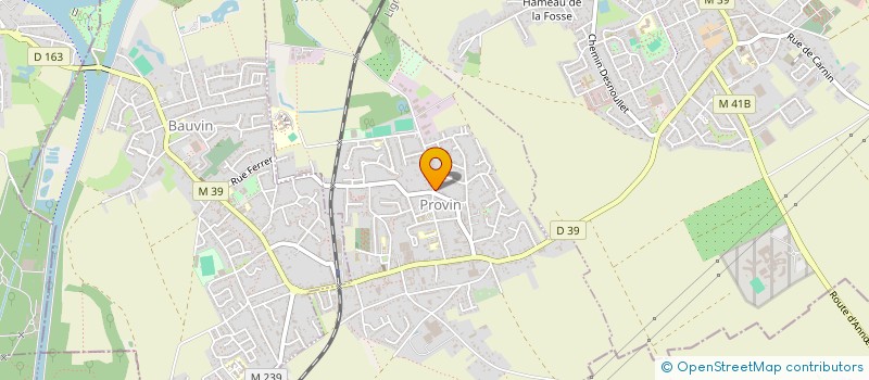 localisation de l'entreprise DC IMMO WATTIGNIES  PROVIN