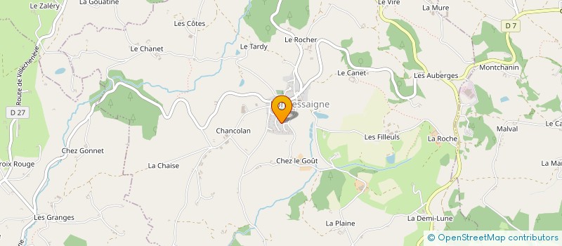 localisation de l'entreprise DC INVEST  LONGESSAIGNE