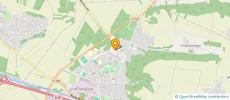 localisation de l'entreprise DC INVEST  BOURGOIN-JALLIEU