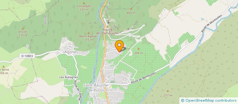 localisation de l'entreprise DC JARDINAGE  SAINT-BAUZILLE-DE-PUTOIS