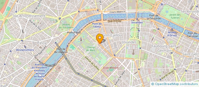 localisation de l'entreprise DC KING  PARIS