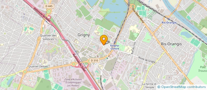 localisation de l'entreprise DC-LIVRAISON à VIRY-CHATILLON
