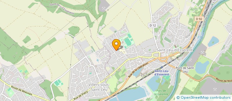 localisation de l'entreprise DC LOCATION  SAINT-LEU-D'ESSERENT