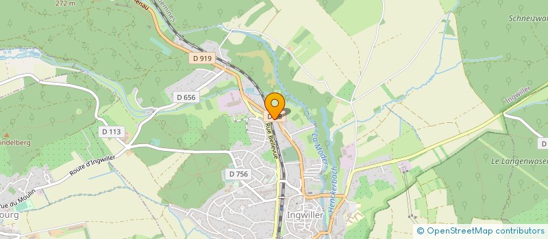 localisation de l'entreprise DC MANAGEMENT  INGWILLER