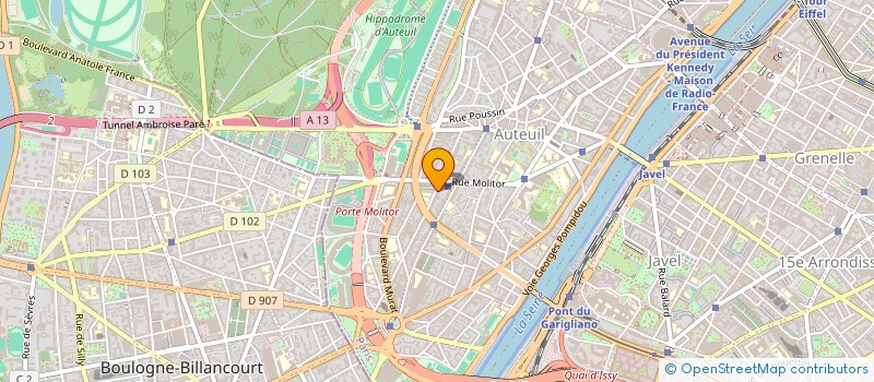 localisation de l'entreprise DC MARKET'IN  PARIS