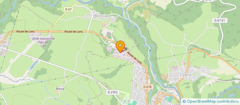 localisation de l'entreprise DC MARQUAGE à CLAIRVAUX-LES-LACS