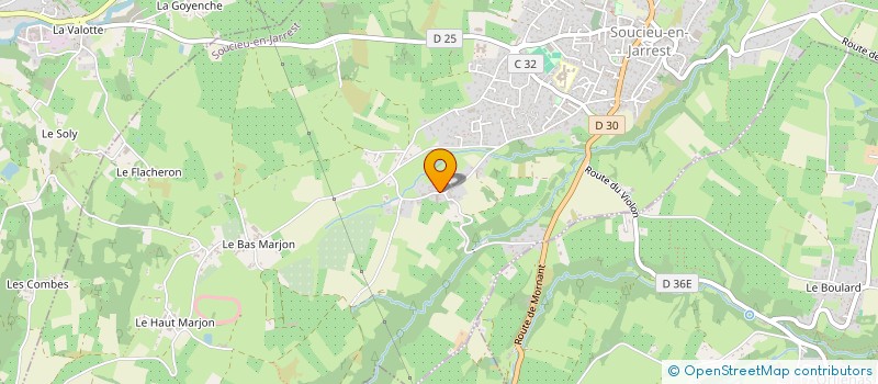 localisation de l'entreprise DC MOBILITY  SOUCIEU-EN-JARREST