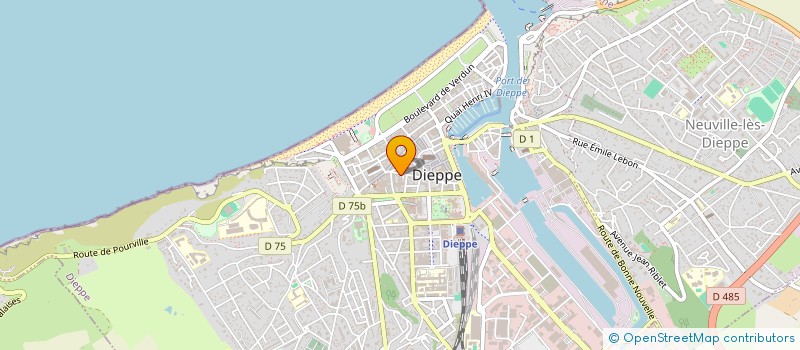 localisation de l'entreprise DC MOTO à DIEPPE