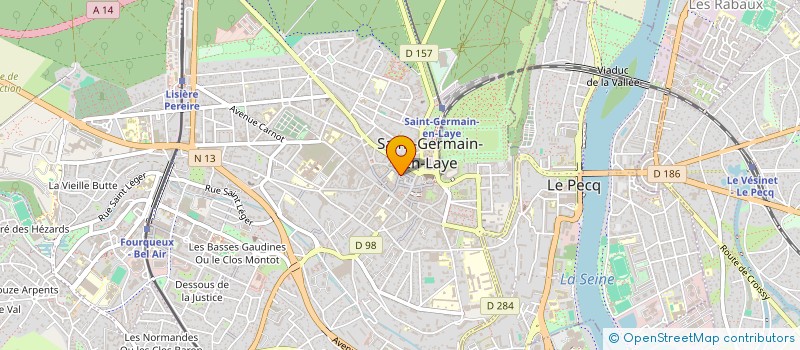 localisation de l'entreprise DC NAILS  SAINT-GERMAIN-EN-LAYE