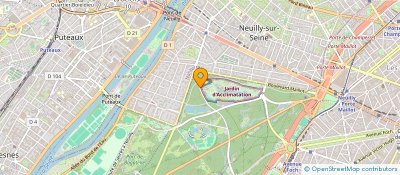 localisation de l'entreprise DC PARTICIPATIONS  PARIS