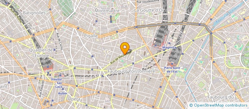 localisation de l'entreprise DC PRODUCTION  PARIS