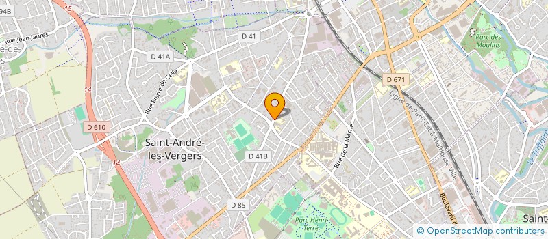 localisation de l'entreprise DC RENOV'ELEC  LES DEUX ALPES