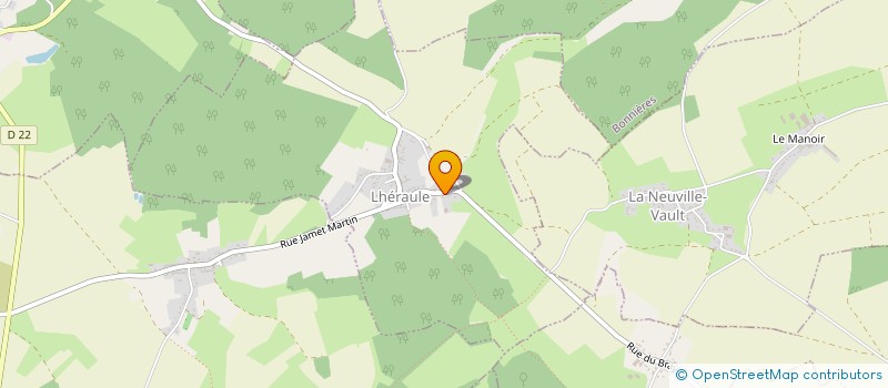 localisation de l'entreprise DC TRANSLOG  LHERAULE