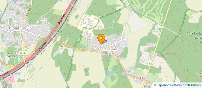 localisation de l'entreprise DC TRAVELS  FONTENAY-LES-BRIIS