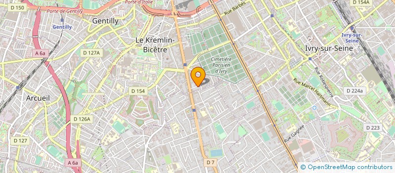 localisation de l'entreprise DC WEB APS à LE KREMLIN-BICETRE