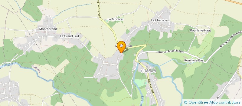 localisation de l'entreprise DC2M  VILLIERS-SUR-MORIN