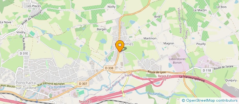 localisation de l'entreprise DC2MT  VINDRY-SUR-TURDINE