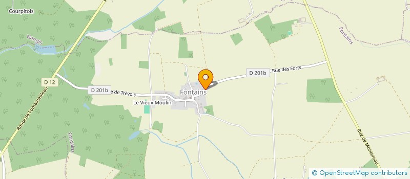 localisation de l'entreprise DC3  FONTAINS
