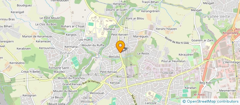 localisation de l'entreprise DCA à BREST