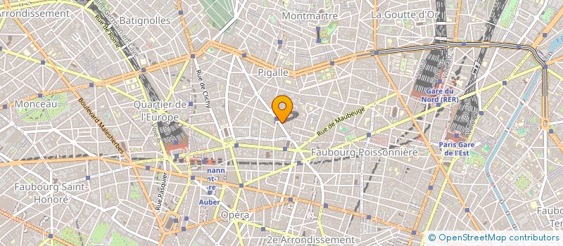 localisation de l'entreprise DCA  PARIS