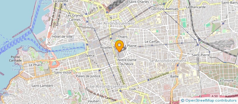 localisation de l'entreprise DCA à MARSEILLE