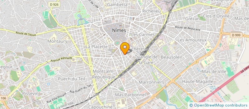 localisation de l'entreprise DCA - DEMOUGIN CLAIRE AVOCAT  NIMES