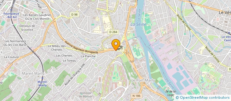 localisation de l'entreprise DCA FRANCE  LE PECQ