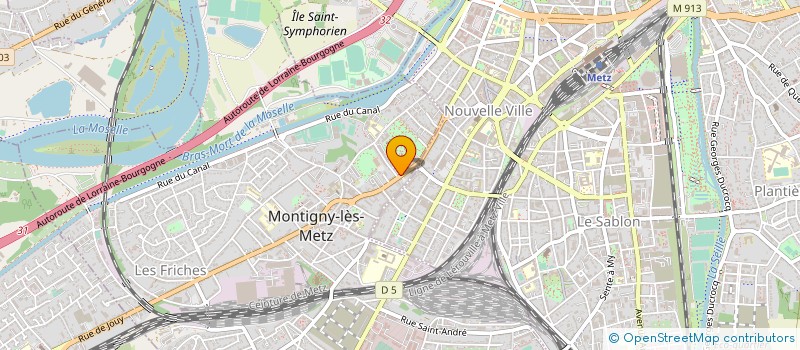 localisation de l'entreprise DCA LOGISTIQUE à MELUN