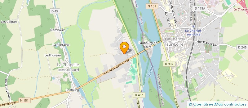 localisation de l'entreprise DCAACG  LA CHAPELLE-MONTLINARD