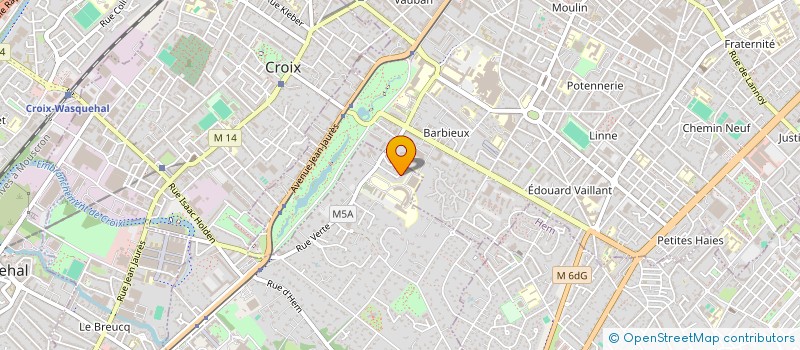 localisation de l'entreprise DCACN  CROIX