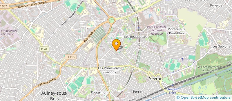 localisation de l'entreprise DCAD PUBLISHING à SEVRAN